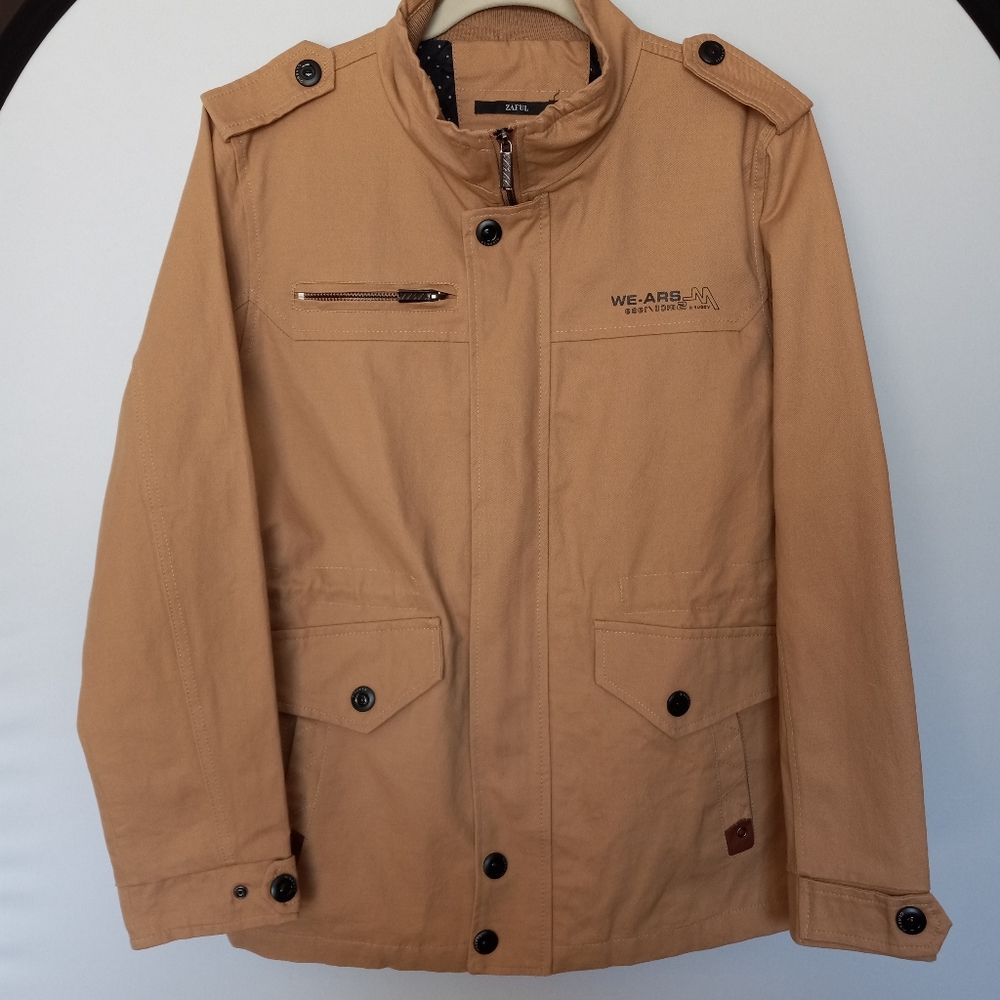 Zaful Drawstring Utility Jacket
